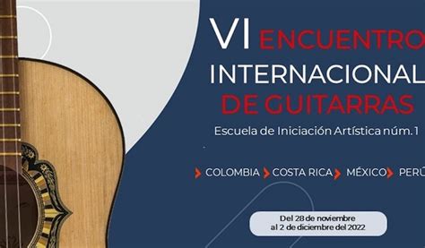 Conciertos Y Clases Magistrales En La Vi Edición Del Encuentro