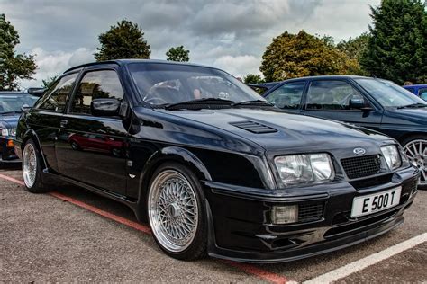 ford sierra rs cosworth black bbs shine stunning revival sports