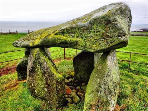 Prehistoric Dolmens Or Ancient Burial Chambers In Wales