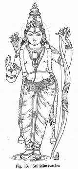 Hindu Gods Drawings Indian Lord Sri Krishna Painting God Vishnu Coloring Sketches Paintings Mural Drawing Outline Easy Pencil Avatar Kerala sketch template