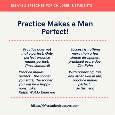 essay  practice   man perfect explanation examples
