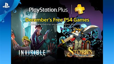 Playstation Plus Free Ps4 Games Lineup December 2016