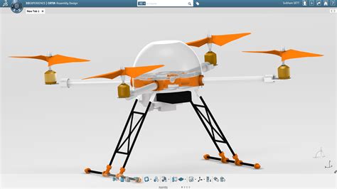 quadcopter project brings solidworks mechanical conceptual   skies