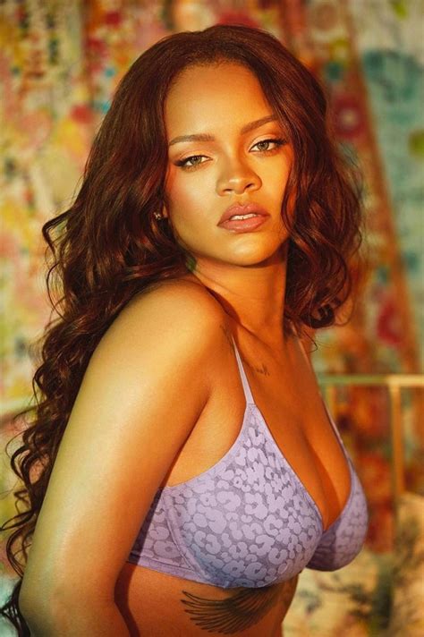 Rihanna Sexy For Savage X Fenty Lingerie Line 4 Pics