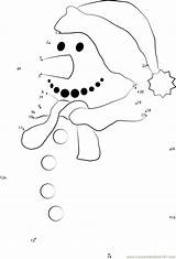 Connect Snowman Worksheet Connectthedots101 sketch template
