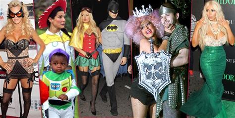 spooktacular 30 hollywood stars flaunt the coolest halloween costumes