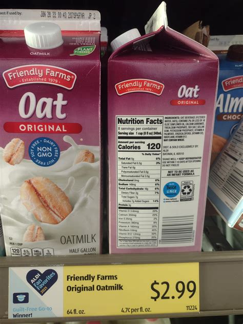 forget inflation lets talk   aldi added sugar   goddamned oat milk aldi