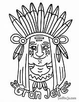 Indios Indianer Ausmalbilder Colorir Ausmalen Vaqueros Indigenas Roja Indians Jefe Cleveland Beaver Indien Printable Tipis Indigena Tótem Indio Hellokids Visiter sketch template