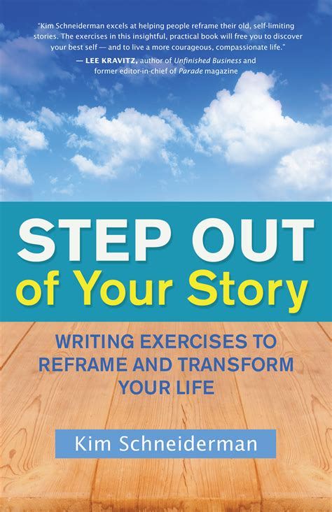 step out of your story writing exercises to reframe and