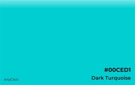 dark turquoise color artyclick