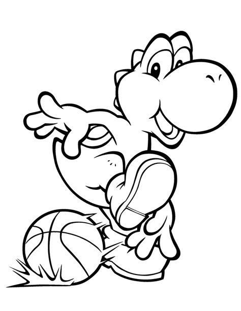 minion basketball coloring pages coloring  drawing