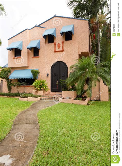 story single family house stock image image  exterior abode
