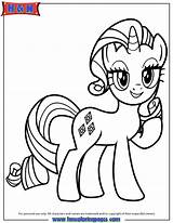 Coloring Pony Pages Unicorn Rarity Little Twilight Friendship Magic Sparkle Printable Clipart Colouring Popular Comments Coloringhome Library sketch template