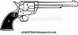 Colt Revolver Shooter Western Clipground Fotosearch sketch template