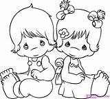 Coloring Precious Moments Pages Baby Couple Couples Drawing Angel Printable Color Books Wedding Getcolorings Sheets Draw Adult Print Choose Board sketch template