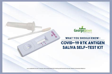 covid  rtk antigen saliva  test kit