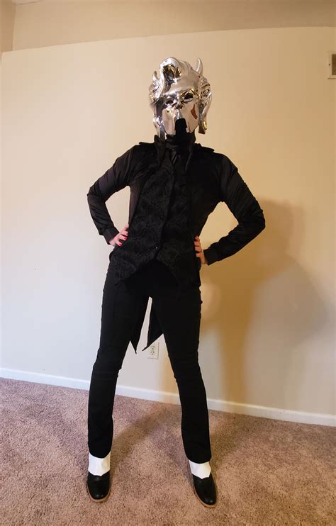 hey guys  finally finished  ghoulette costume  hope  guys   rghostbc
