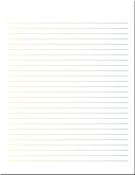 multicolor lined paper lined stationery writing paper etsy