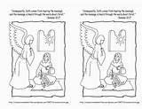 Coloring Mary Angel Pages Comments Coloringhome sketch template