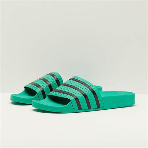 Mens Shoes Adidas Originals Adilette Slides Green Cq3100 Pro