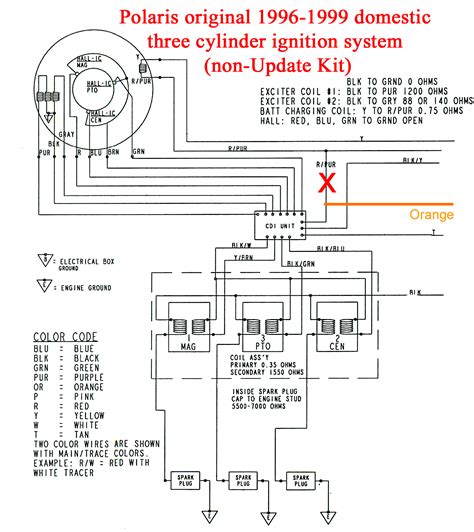 polaris ranger   wiring diagram model leia wire