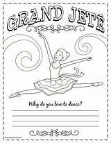 Coloring Pages Ballet Dance Gymnastics Positions Position Jete Grand Library Clipart Kids Sheets Popular Codes Insertion Shine Bright Diamond Class sketch template