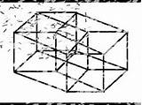 Tesseract Draw sketch template