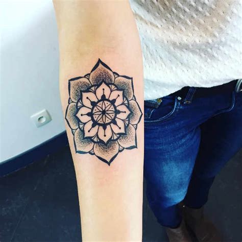 trendy mandala tattoo ideas  women stayglam