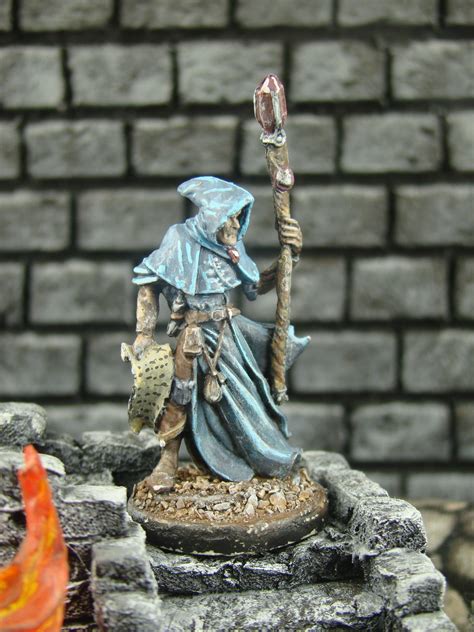 reaper miniatures bones   satheras male warlock reaper miniatures mm miniatures