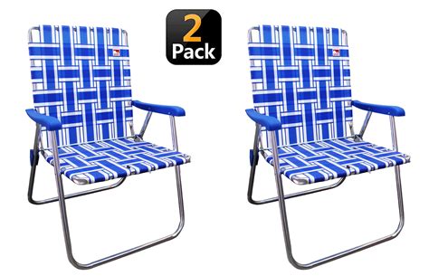 outdoor spectator  pack classic aluminum webbed folding lawn camp