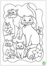 Princess Coloring Barbie Pauper Pages Print Dinokids Close Cat sketch template