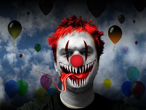 scary clowns creepy jack handy quotes send   clowns clowning
