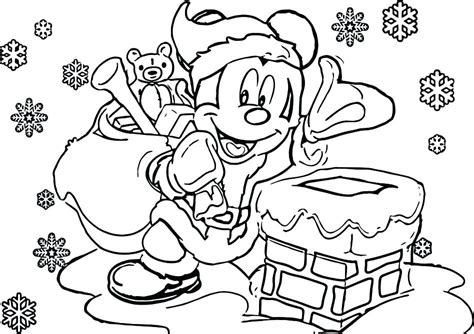 mickey mouse christmas coloring pages  print  getcoloringscom