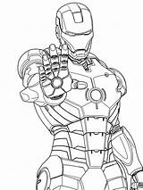 Palmo Sparare Ironman Ferro Pdf Pronto Coloradisegni Supereroe Pages2color Zip Fumetti sketch template