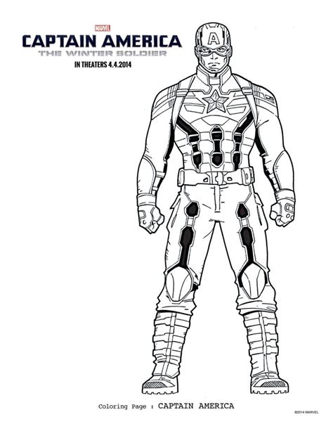 captain america coloring pages  printables