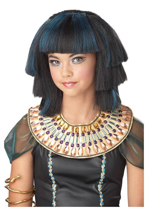 egyptian stepped layers wig