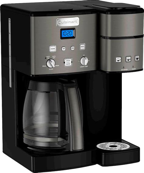 cuisinart coffee center  cup coffee maker  single serve brewer black stainless ss bksp