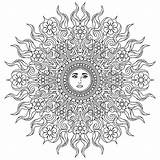 Mandala Mandalas Sonne Vorlage Coloriage Colorier Imprimer Soleil Ausmalbilder Entspannen Schwer Deavita Gesicht Dessin Modèles Deja Schablonen Schöne Relaxation Malvorlagenausmalbilderr sketch template