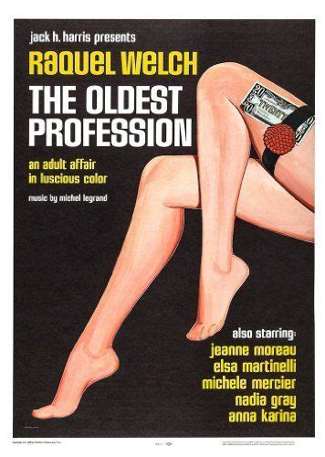 Raquel Welch The Oldest Profession Movie Film A4 Poster