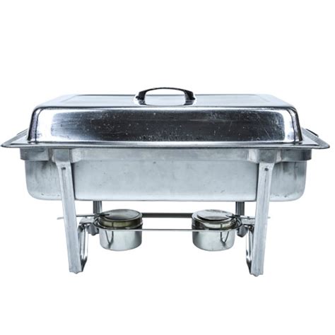 stainless steel chafing dish includes insert ab event tent rental