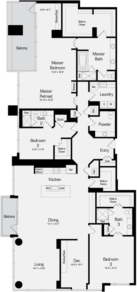plan p  bedroom penthouse  bath bedroom penthouse  bedroom apartment med center