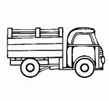 Travaux Camion Camioneta Camioncino Colorir Procoloring Imprimer Vehiculos Camiones Acolore Fois Imprimé sketch template