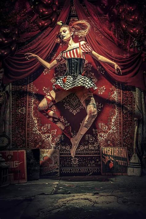 Dark Circus Photoshoot Dark Circus Circus Costume Circus Art
