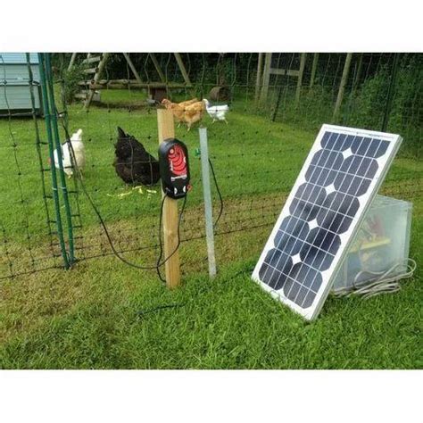 solar powered electric fence  rs meter solar fencing security system  dehradun id