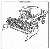 Coloring Combine Harvester Pages Printable Colouring Farm Tractor Color Ausmalen Young Machinery Useful Intended Proper Series Coloringpagesfortoddlers Machine Zum Traktor sketch template