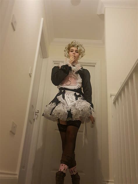 Poor Sissy Maid All Dressed Up And Embarrassed Scrolller