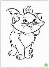Marie Coloring Cat Pages Aristocats Disney Dinokids Printable Print Sheets Clipart Template Gif Popular Library Close Coloringhome sketch template