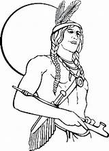 Coloring Native American Pages Indian Printable Boy Chief Girl Color Kids Print First Printables Nations Symbols Adults Boys Getcolorings Colo sketch template