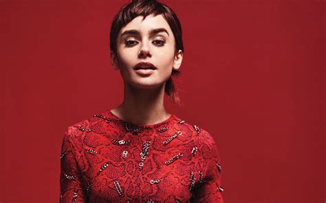 lily collins 2018 4k wallpapers hd wallpapers id 23062