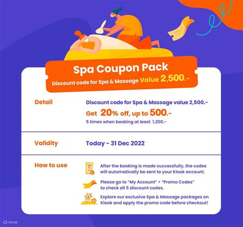klook spa coupon pack for people in thailand klook new zealand